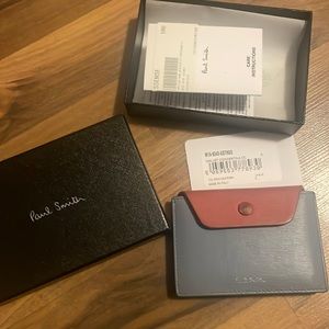PAUL SMITH
Blue Brown Card Holder
